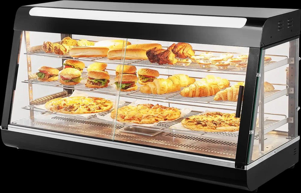 replacement radiant heater for bakery serving counter