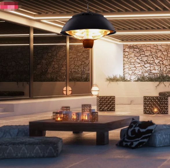 Waterproof table heater IP55